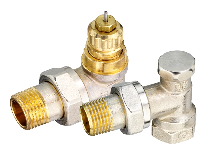 Набор термостатический для радиатора угловой ROYAL THERMO 1/2" Click