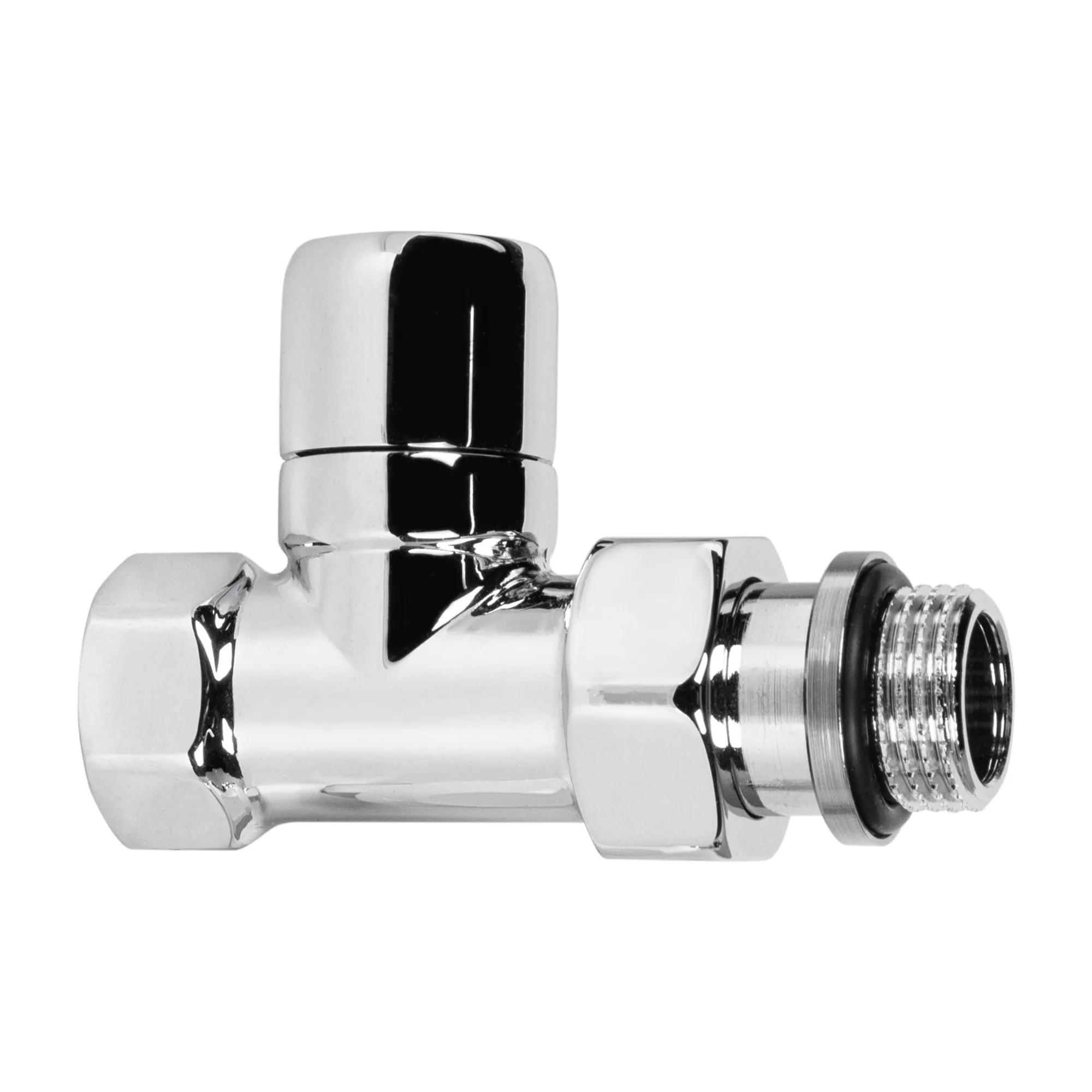 Набор термостатический для радиатора прямой Royal Thermo Design 1/2"М30х1,5 (Хром)