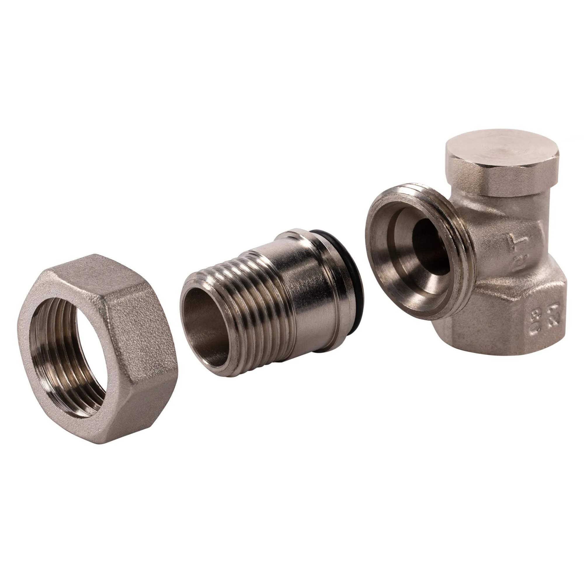 Вентиль на обратную подводку угловой Royal Thermo 3/4"