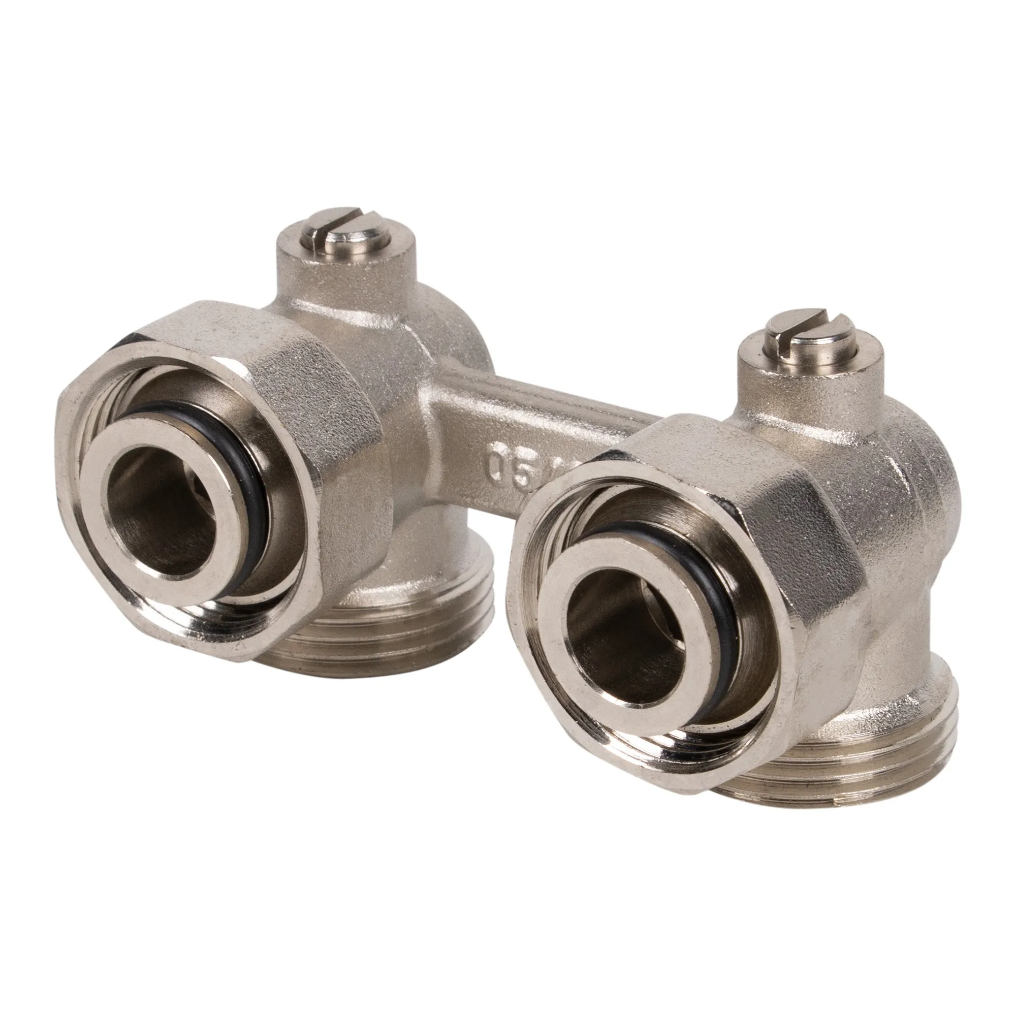 Узел нижнего подключения Royal Thermo угловой ½"х3/4"EK