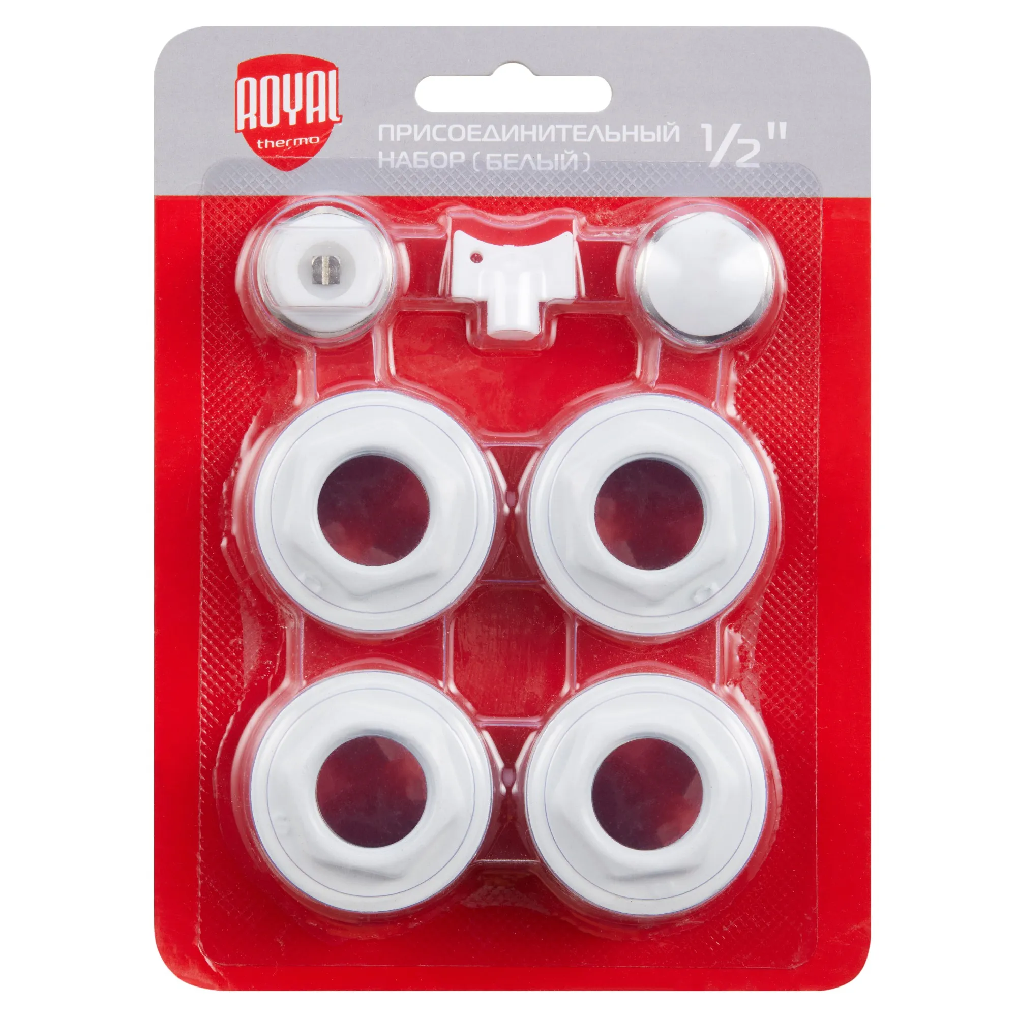 Набор присоединительный Royal Thermo 1/2'' white
