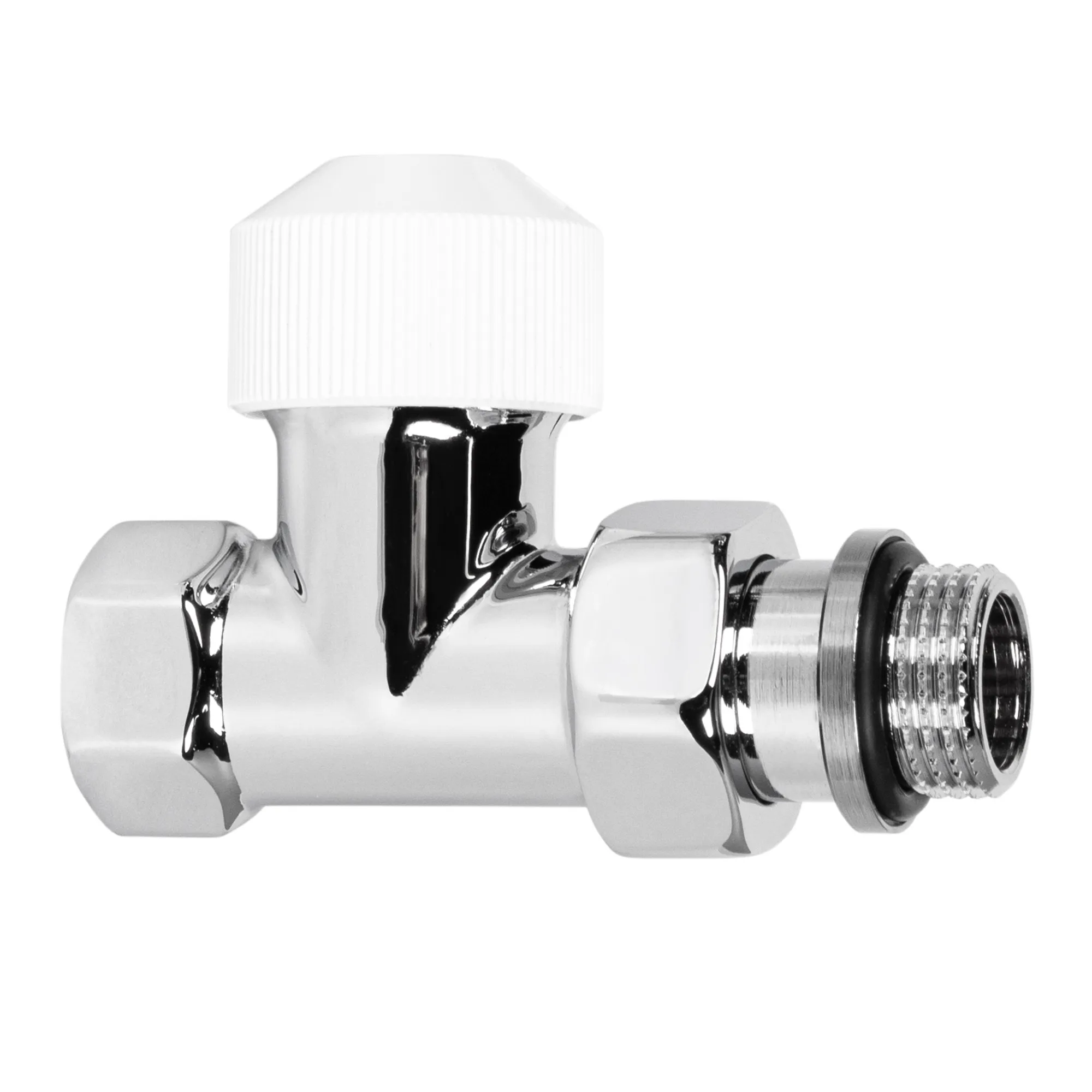 Набор термостатический для радиатора прямой Royal Thermo Design 1/2"М30х1,5 (Хром)